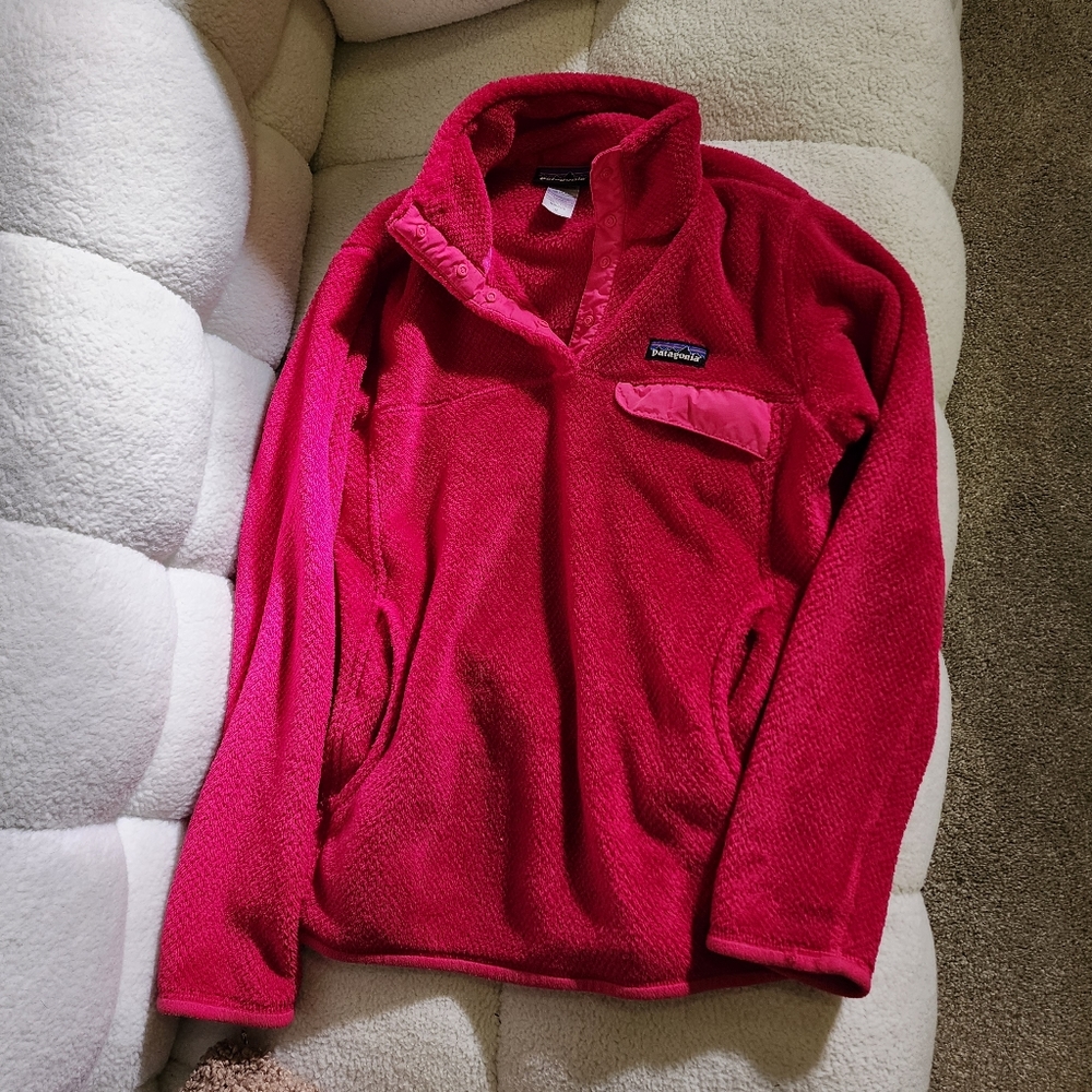 Patagonia Re-Tool Snap-T Fleece Pullover🤍